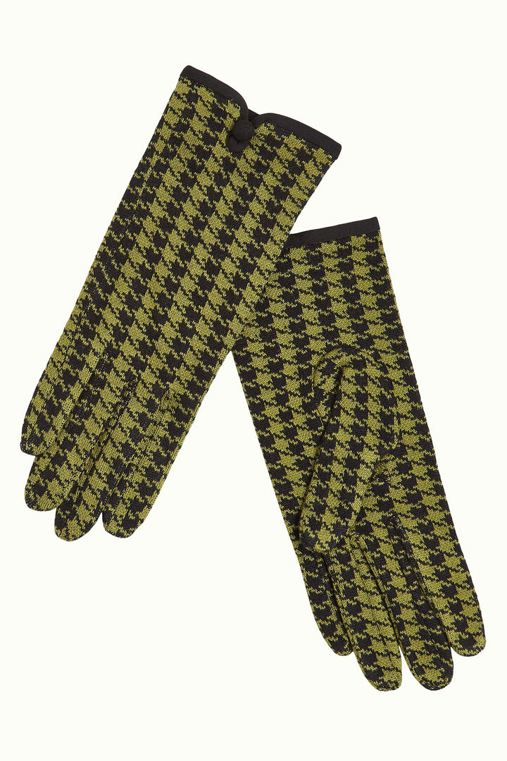 King Louie | Gloves Pied de Poule | Woodbine Green