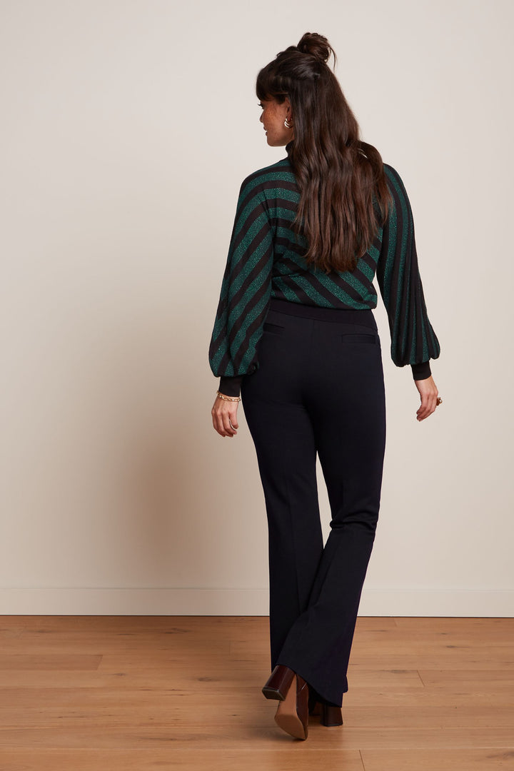King Louie | Tina Top Spiro Stripe | Green