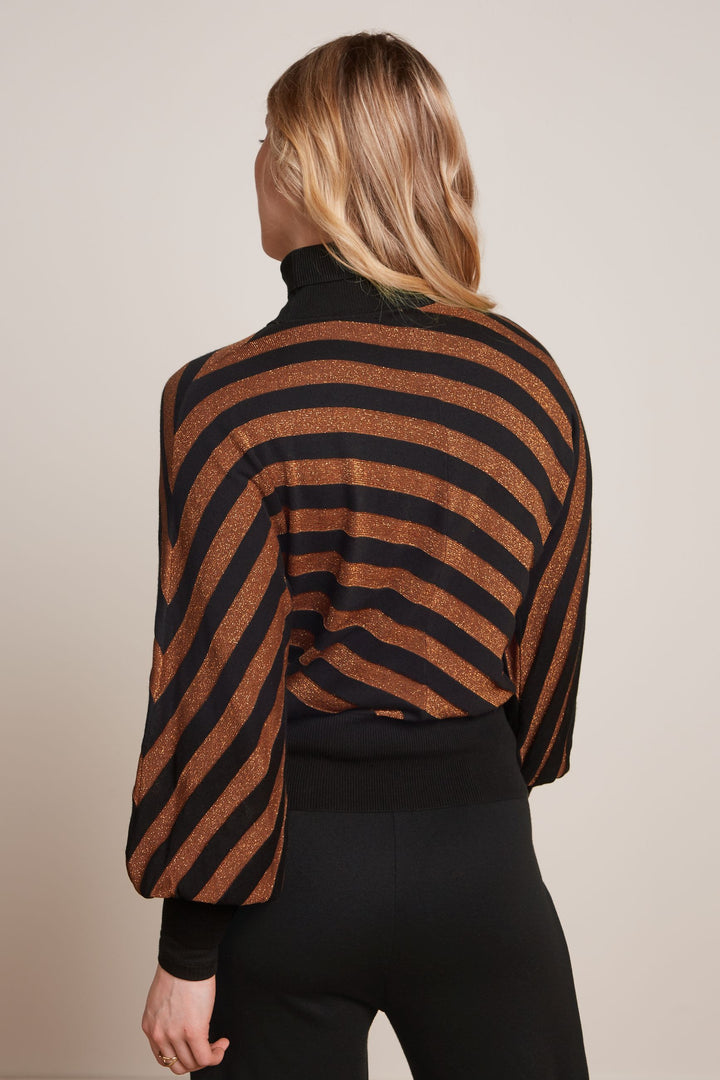 King Louie | Tina Top Spiro Stripe | Copper