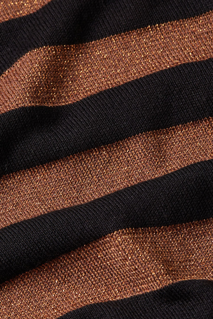 King Louie | Tina Top Spiro Stripe | Copper