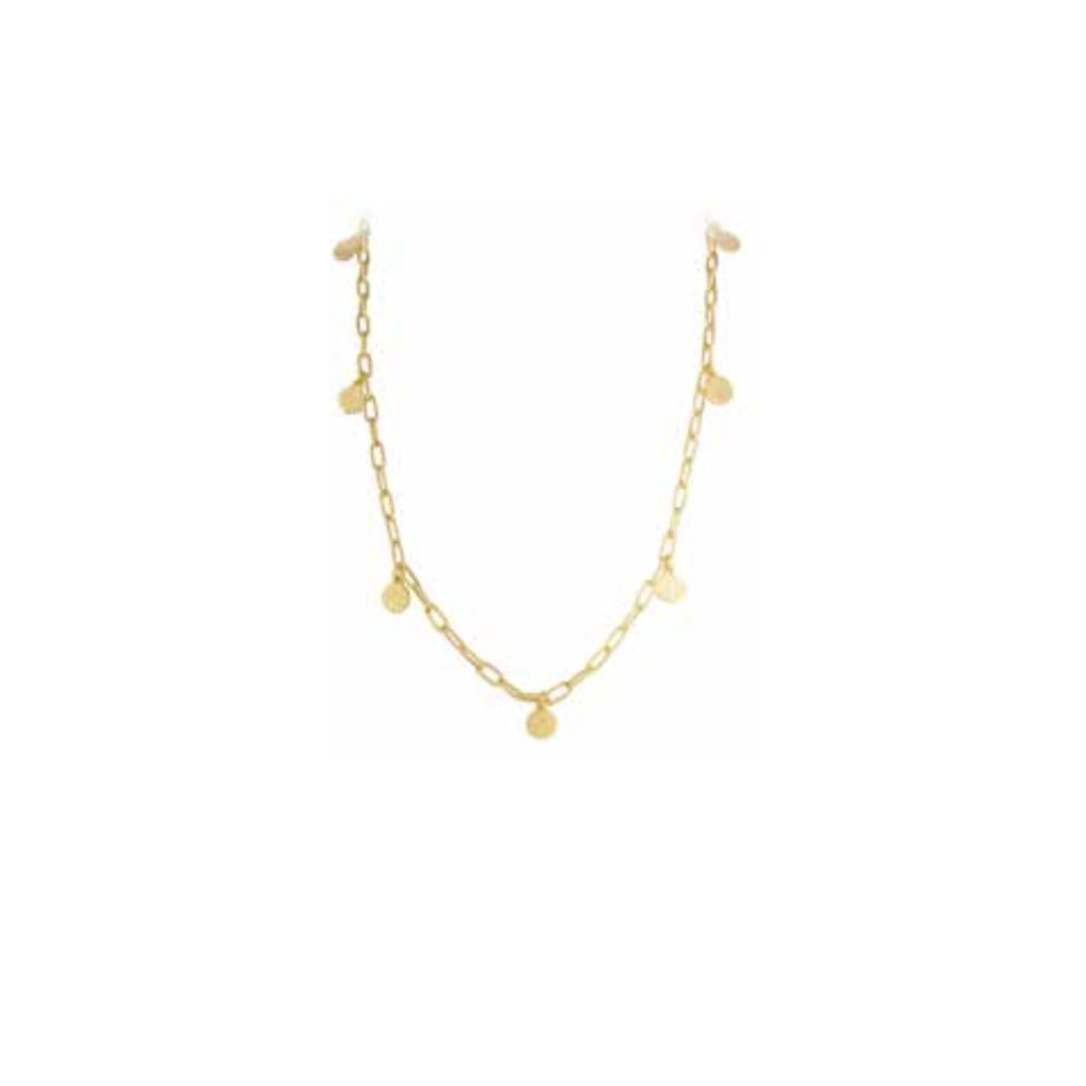 Fairley | Golden Beachcomber Charm Necklace