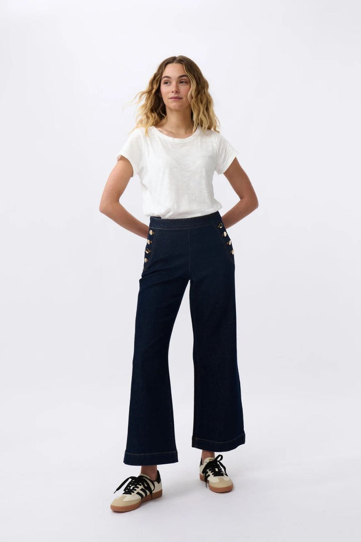 Kireina | Freya Sailor Jean | Indigo