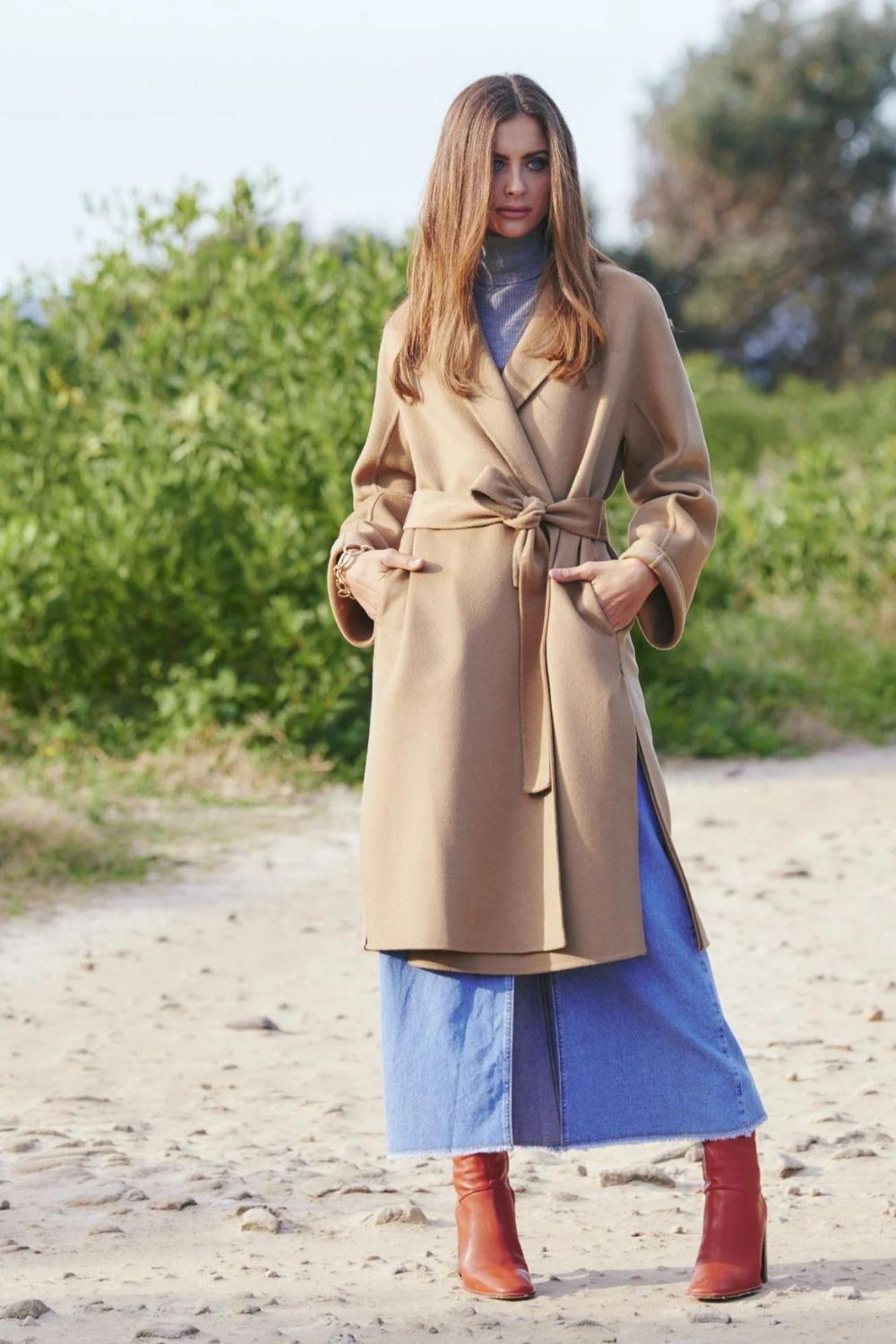 Birds Of A Feather | Nora Wool Coat | Camel