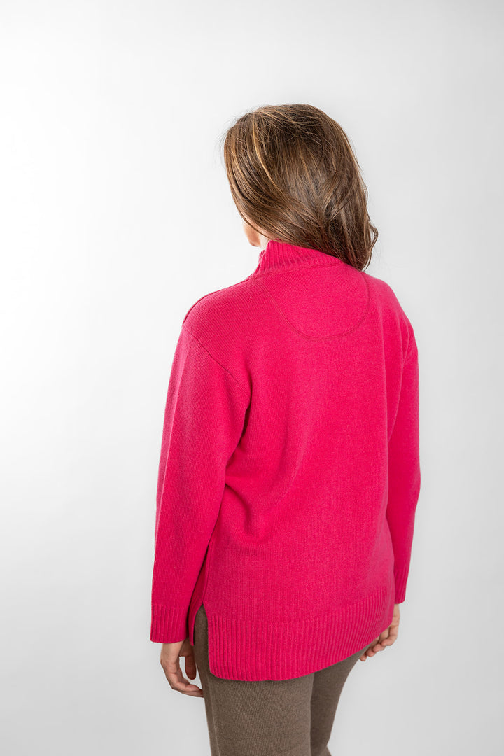 Bow & Arrow | Bright Pink Polo