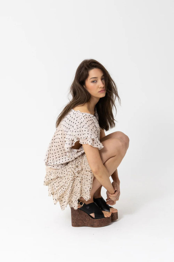 Joey the Label | SATC S/SLV Blouse | Polka Dot