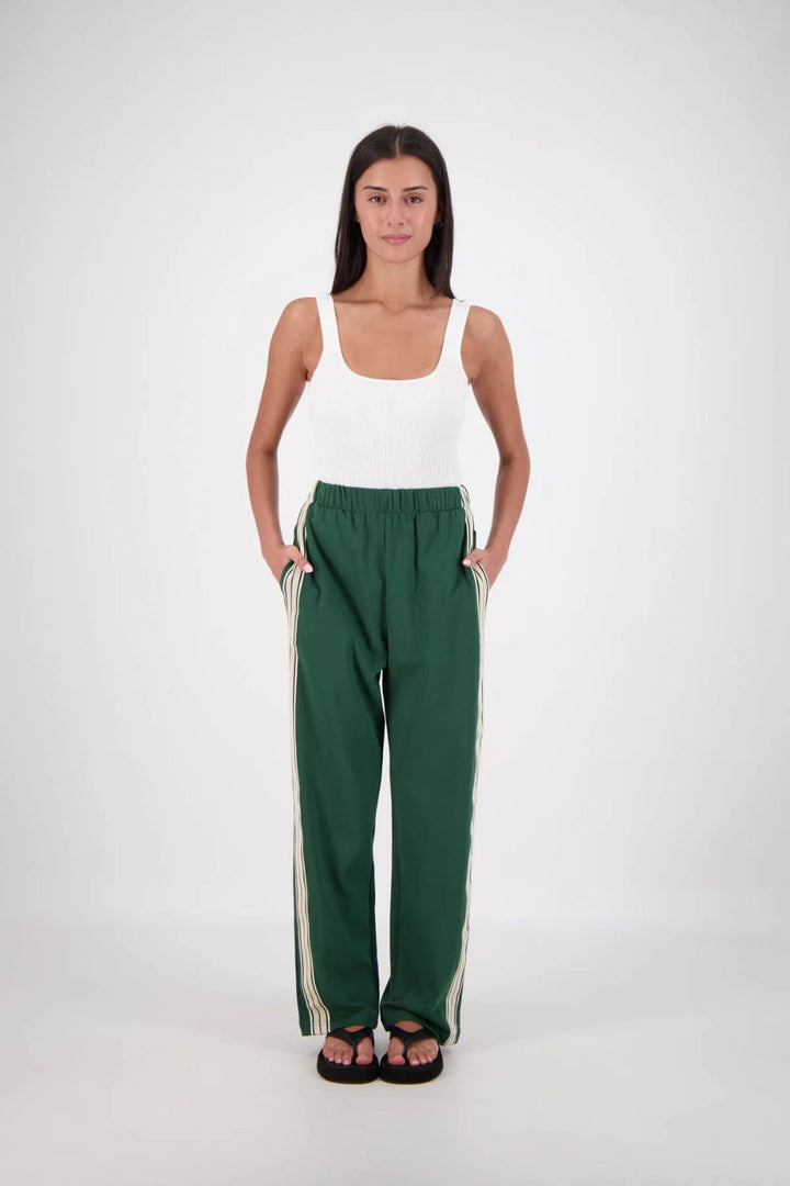 Jasmine Alexa | Panarea Trackpant | Forest Green