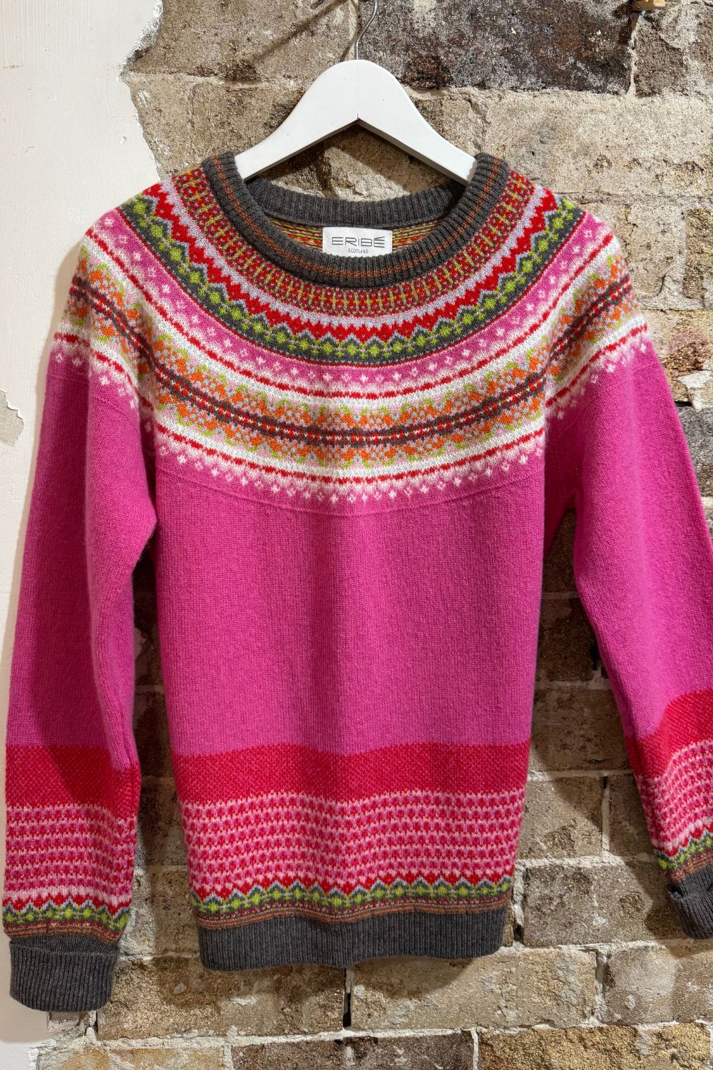 Eribe Knitwear | Alpine Sweater | Pink Lily