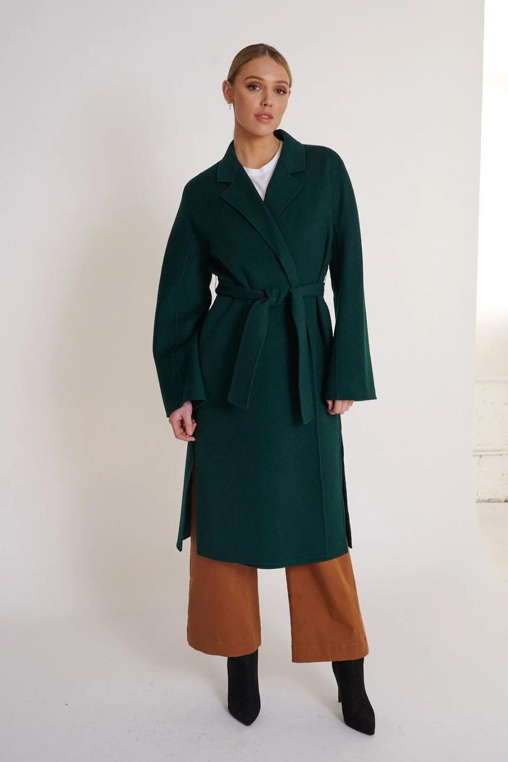 Birds Of A Feather | Nora Wool Coat | Emerald