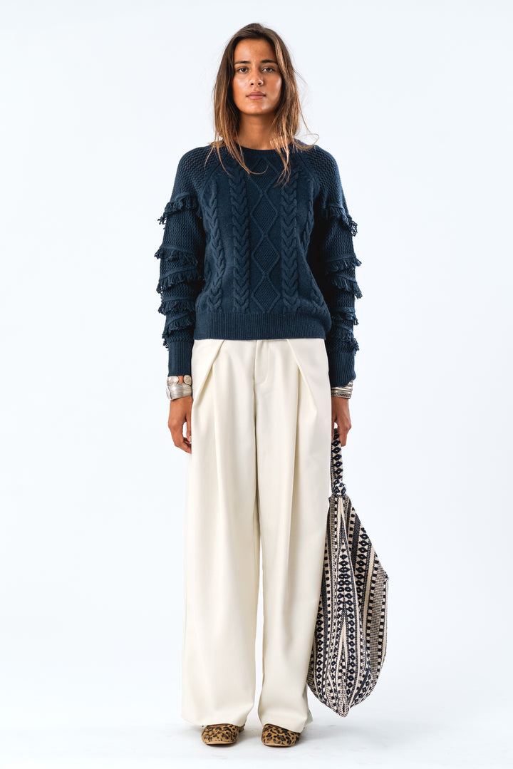 Lollys Laundry | ZolaLL Pants | Creme
