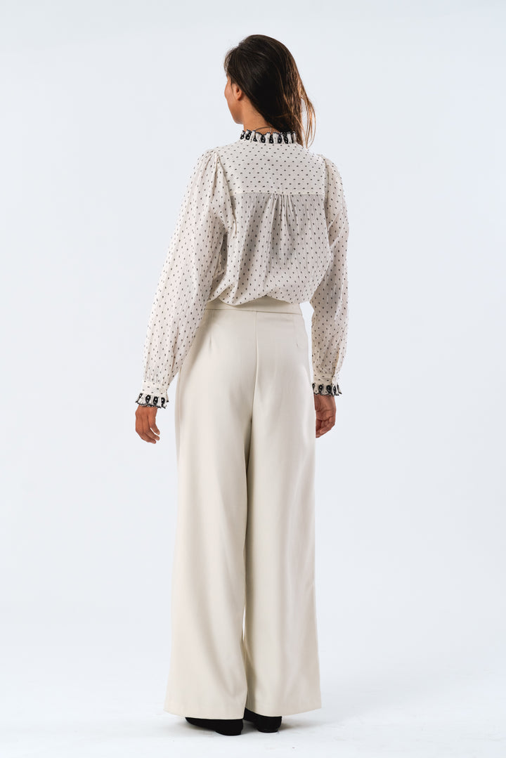 Lollys Laundry | ZolaLL Pants | Creme