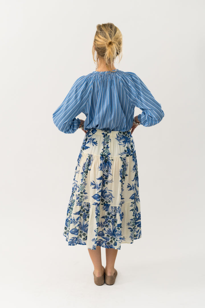 Lollys Laundry | EloraLL Shirt 3/4 | Light Blue