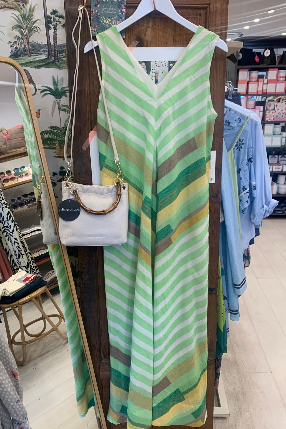 Pearl & Caviar | Zakar Maxi Dress | Light Green