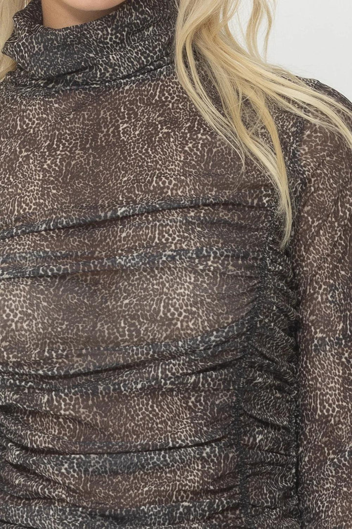 Joey the label | Leopard Top | Baby Leopard Print - Dutch Hideout
