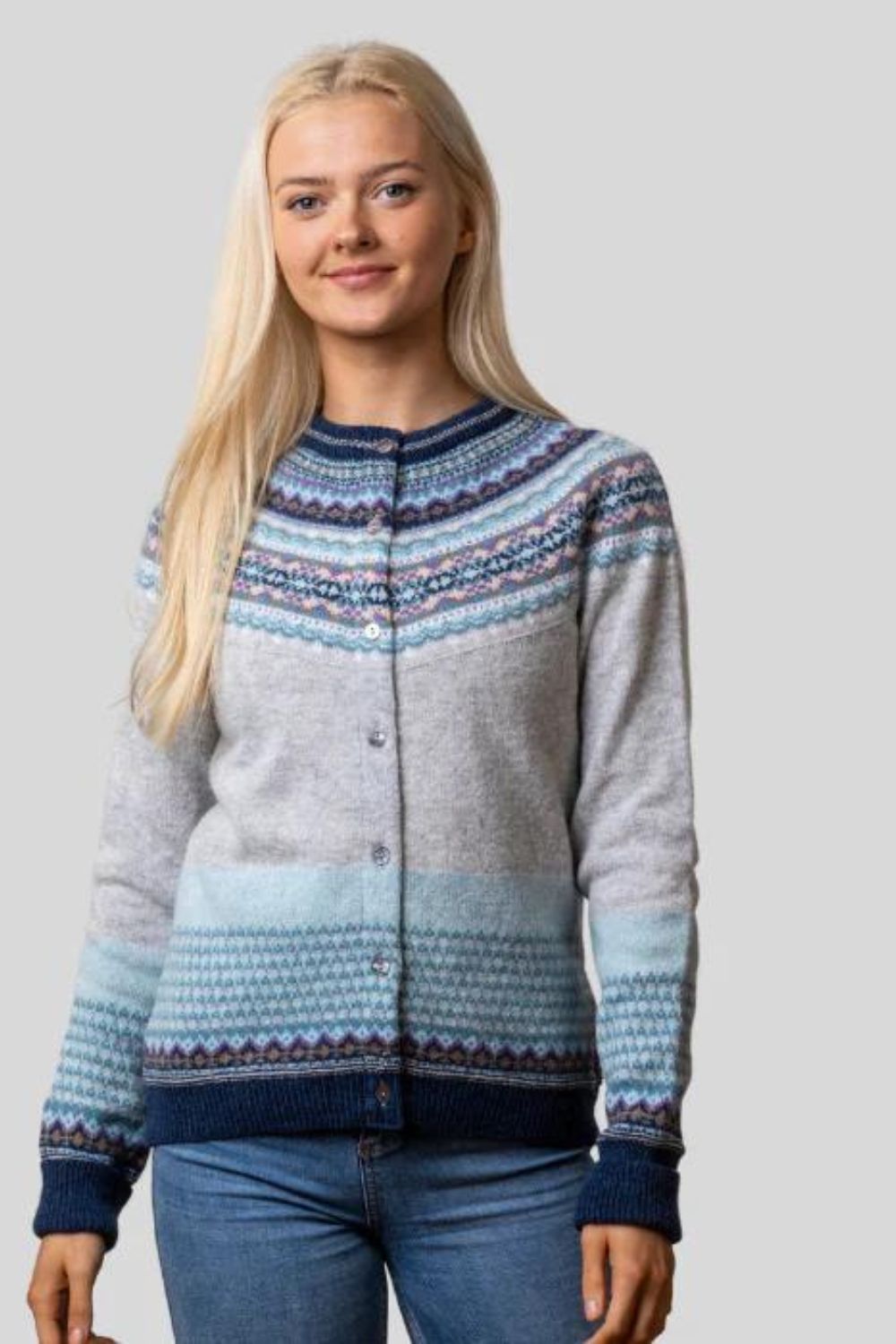 Eribe Knitwear | Alpine Cardigan | Arctic