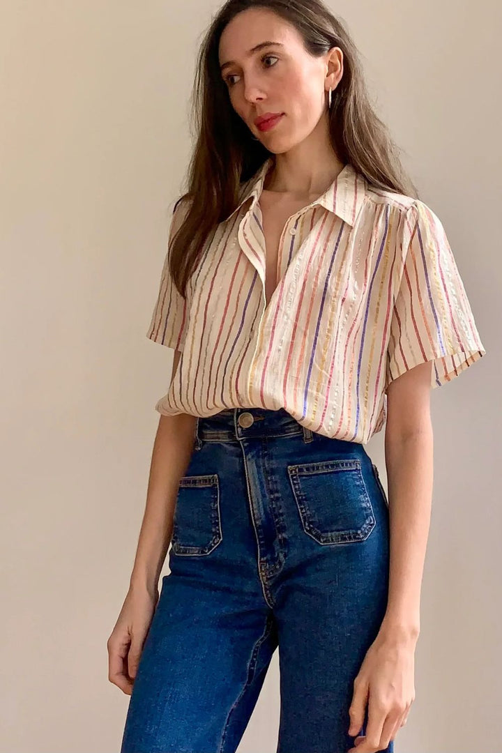 Marie Louise de Monterey | Persanne Blouse | Striped