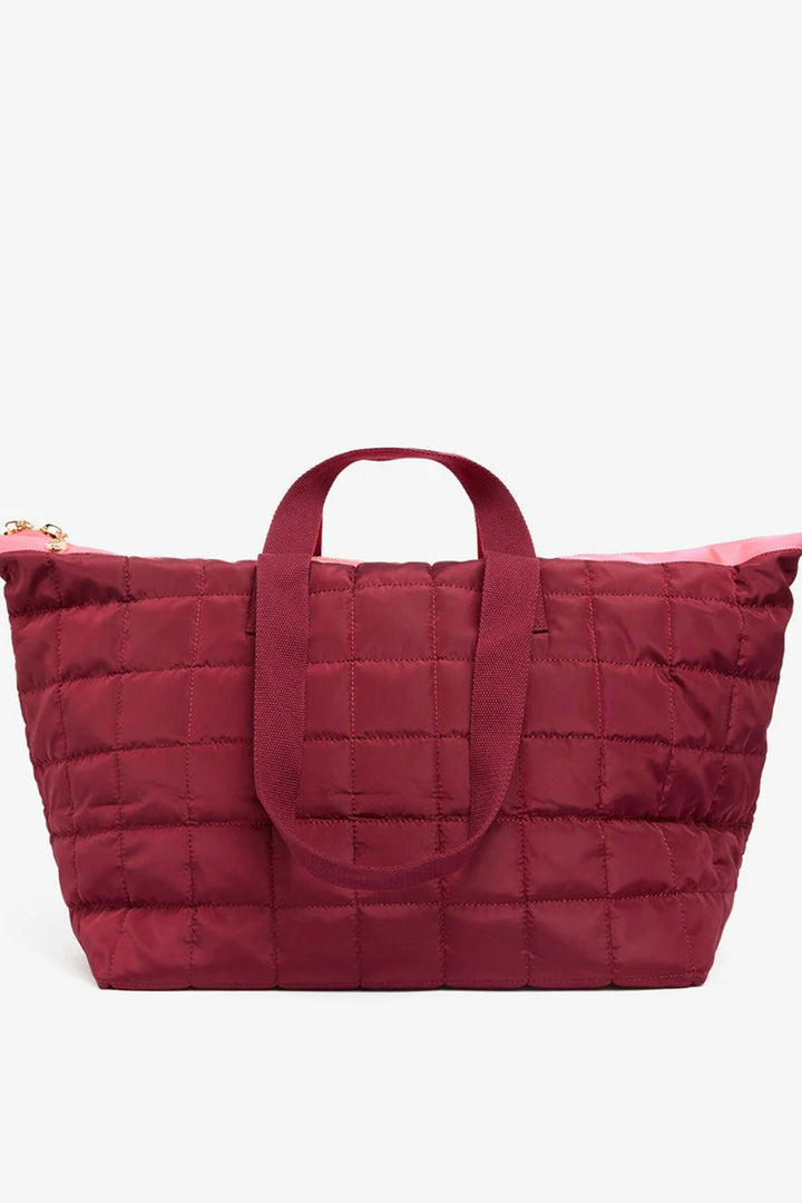 Elms + King | Spencer Carry All | Burgundy