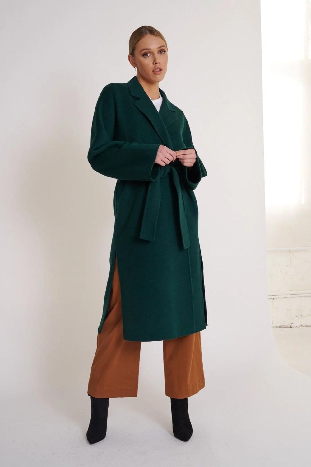 Birds Of A Feather | Nora Wool Coat | Emerald