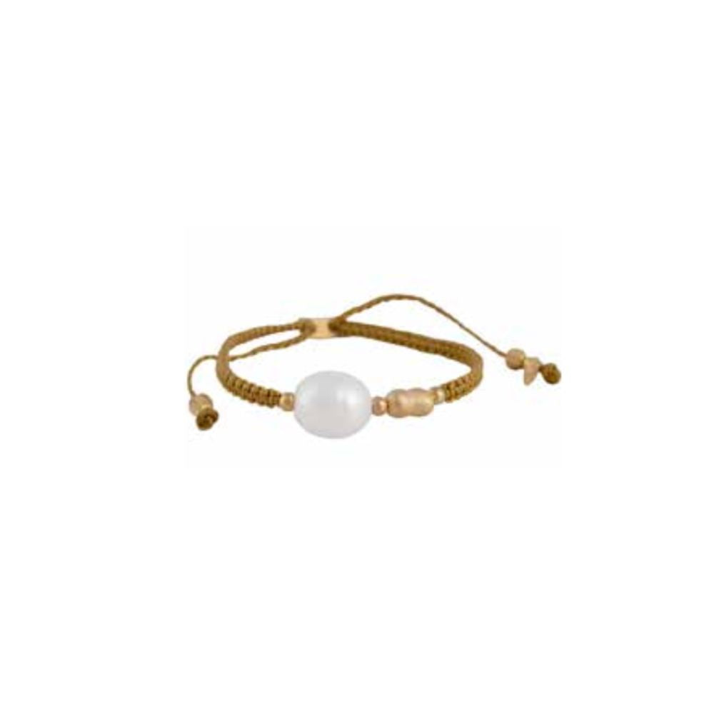 Fairley | Keshi Pearl Rope Bracelet