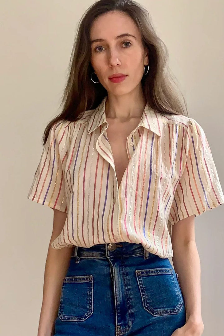 Marie Louise de Monterey | Persanne Blouse | Striped