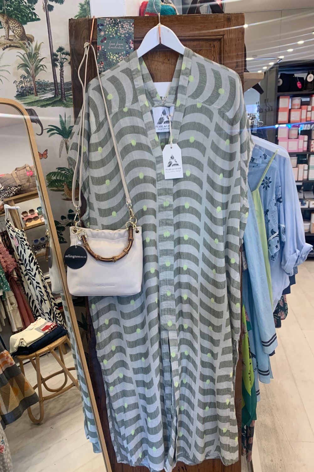 Pearl & Caviar | Zakar Maxi Dress | Khaki