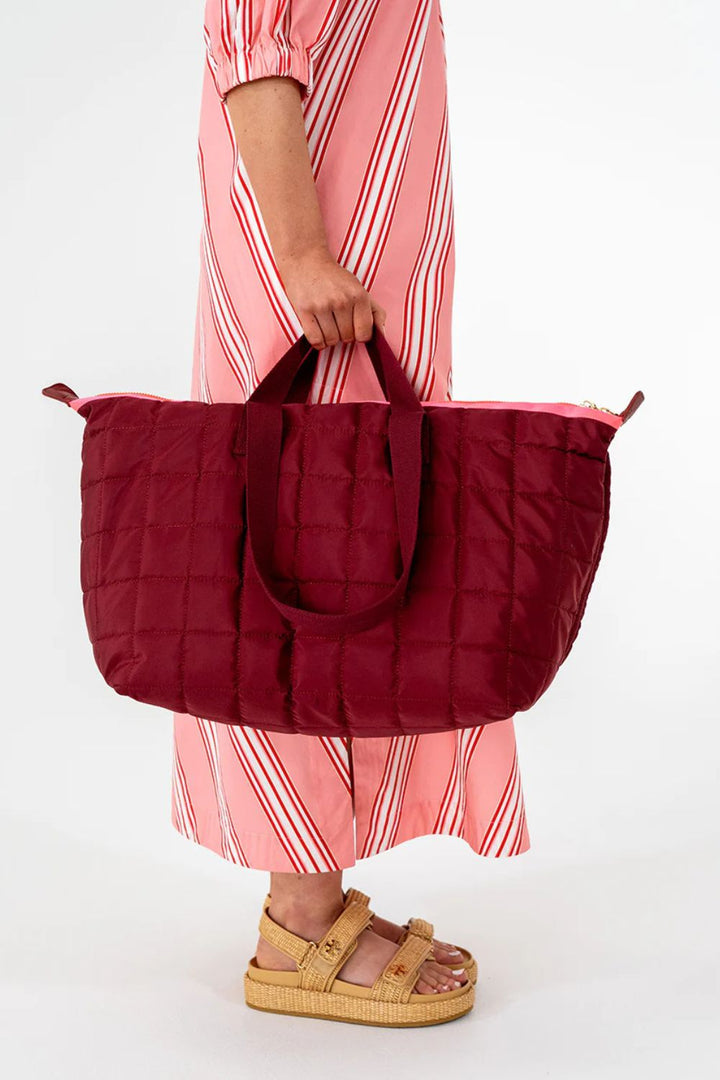 Elms + King | Spencer Carry All | Burgundy