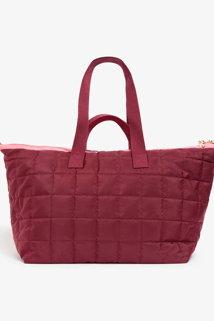 Elms + King | Spencer Carry All | Burgundy