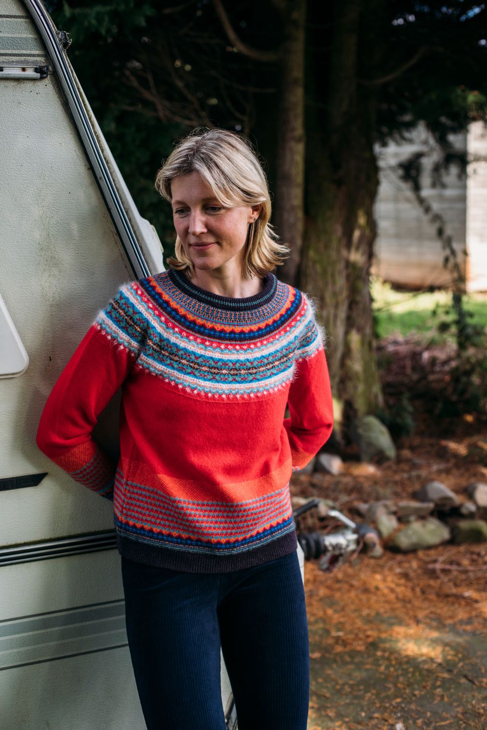 Eribe Knitwear | Alpine Sweater | Crabapple