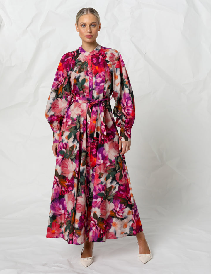 Kachel | Emery Maxi Dress | Floral Jewel