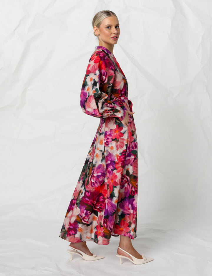 Kachel | Emery Maxi Dress | Floral Jewel