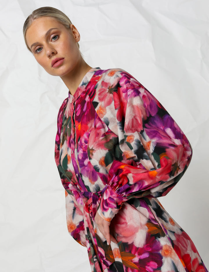 Kachel | Emery Maxi Dress | Floral Jewel