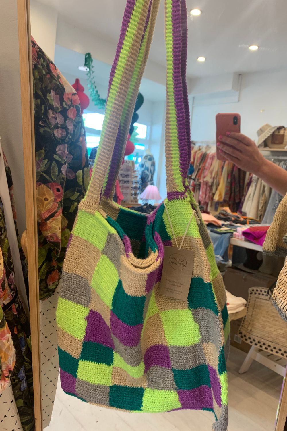 Project Two Mile | Colourful Bilum - Box