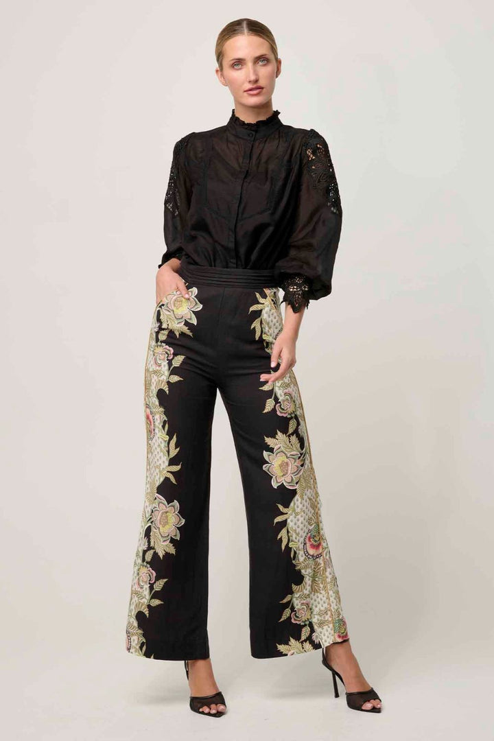 Once Was | Sevilla Cotton Silk Shirt | Onyx