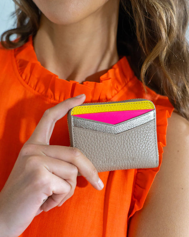 Arlington Milne | Alexis Zip Purse | Fawn Multi - Dutch Hideout