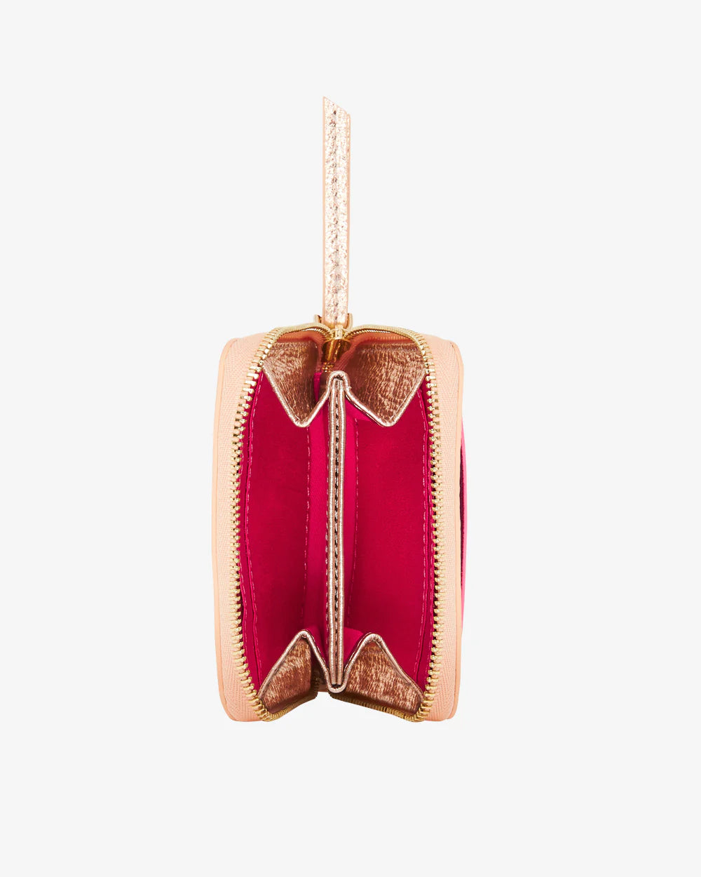 Arlington Milne | Alexis Zip Purse | Rose Gold Multi - Dutch Hideout