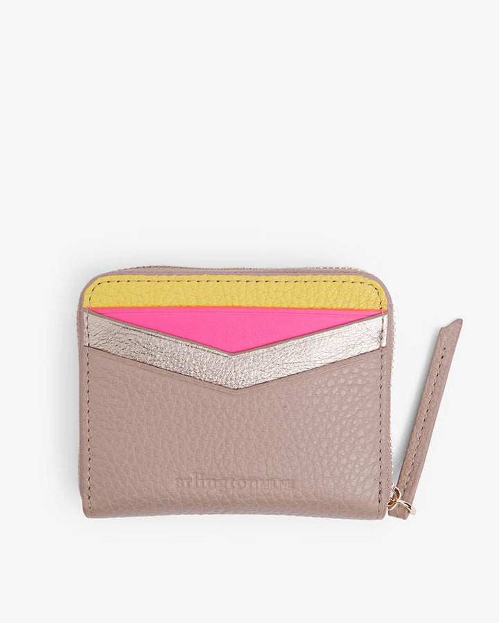 Arlington Milne | Alexis Zip Purse | Fawn Multi - Dutch Hideout