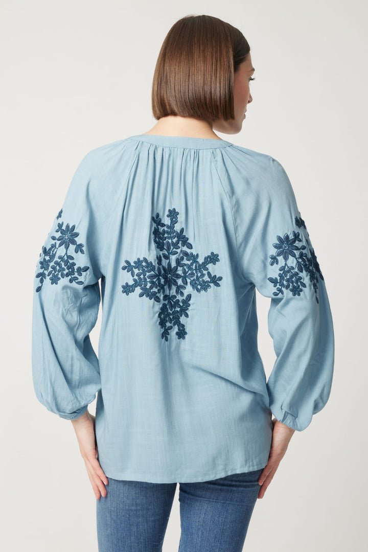 Miss June Paris | Noemie Blouse | Blue