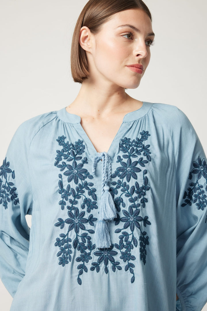 Miss June Paris | Noemie Blouse | Blue