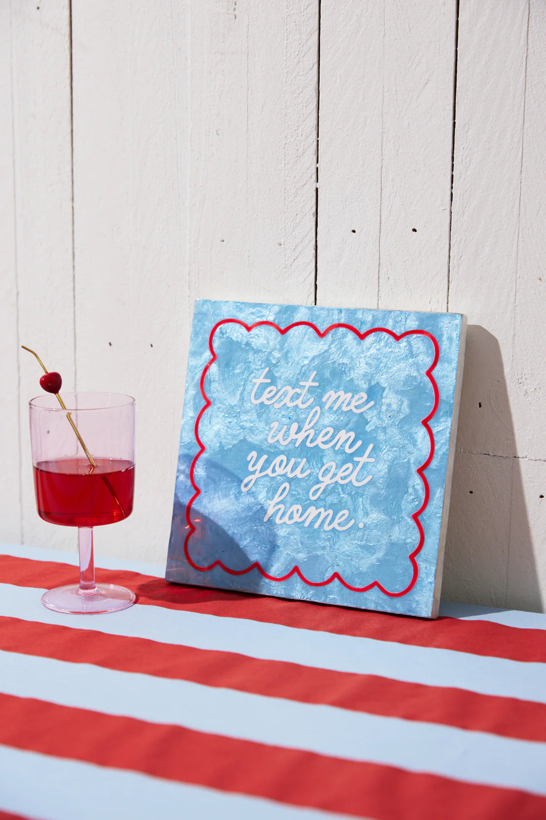Jones & Co I Fun House Text Tile