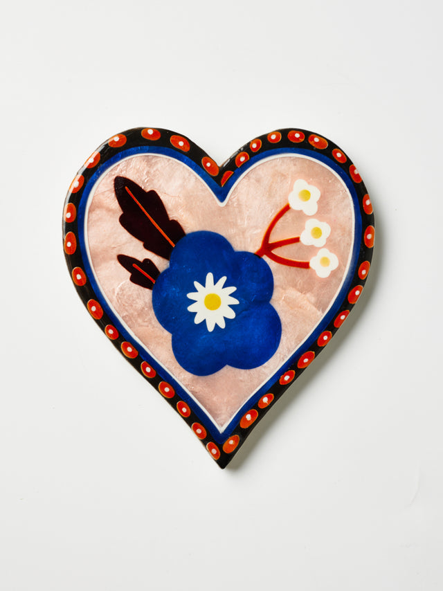 Jones & Co | Bloom Nouveau Blue Heart