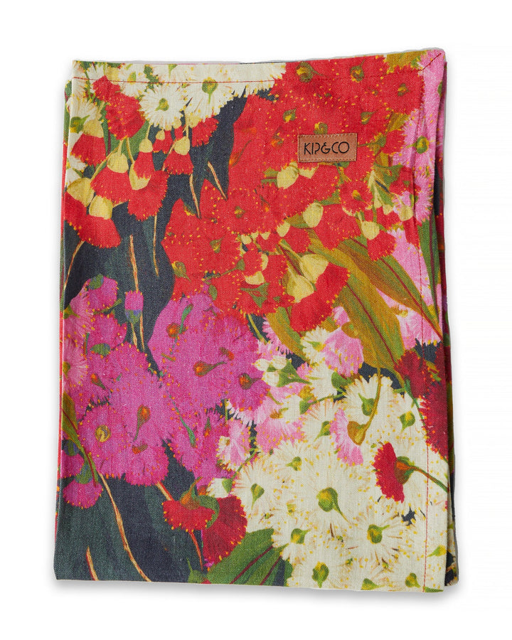 KIP & CO | AUSTRALIAN BUSH BLOSSOM TEA TOWEL  | ONE SIZE