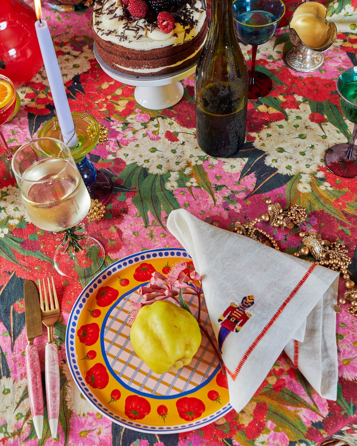Kip & Co |  AUSTRALIAN BUSH BLOSSOM TABLECLOTH | Large Rectangular 8-10 seater