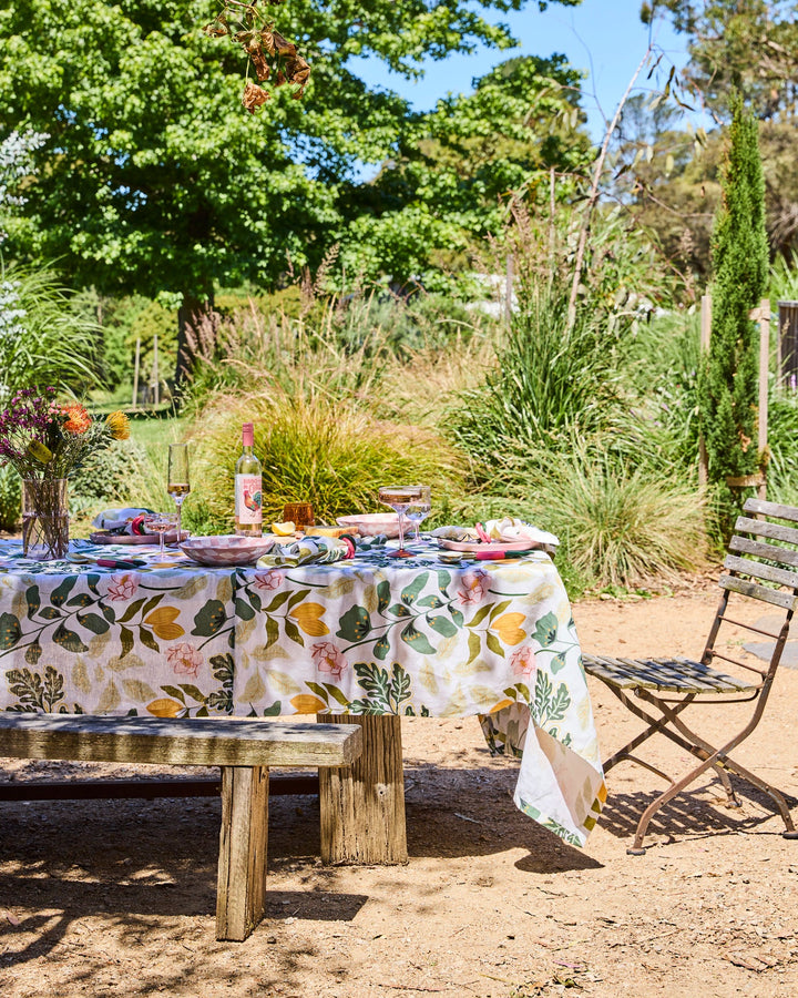 Kip & Co |  WANDER TABLECLOTH | Large Rectangular 8-10 seater