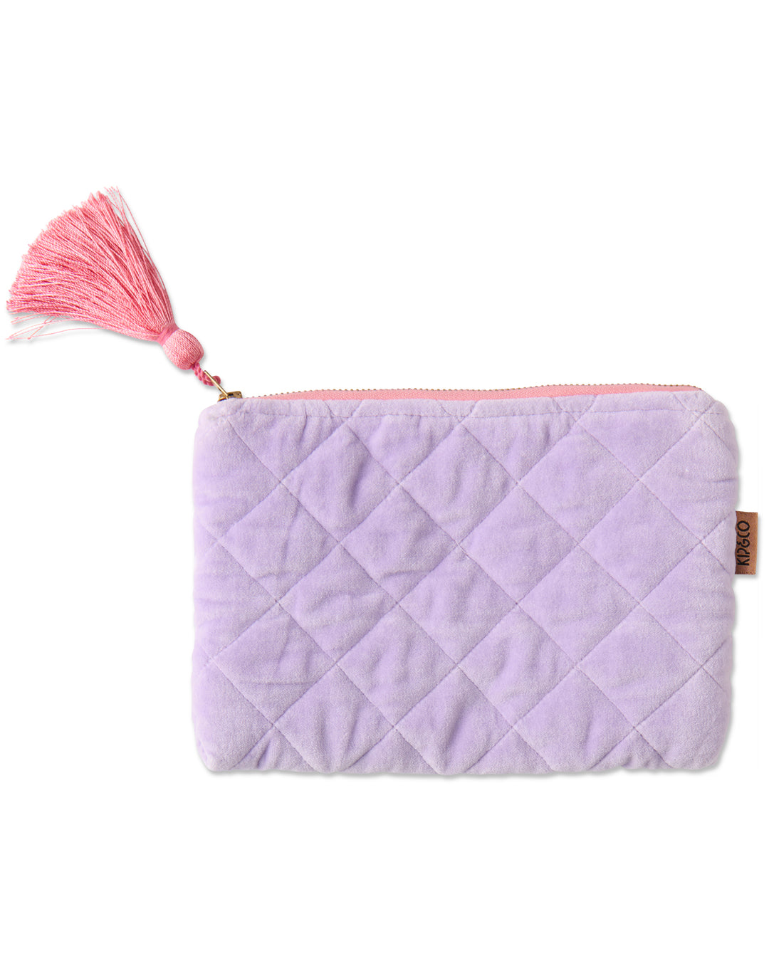 Kip & Co | Lilac Velvet Cosmetics Purse | One Size