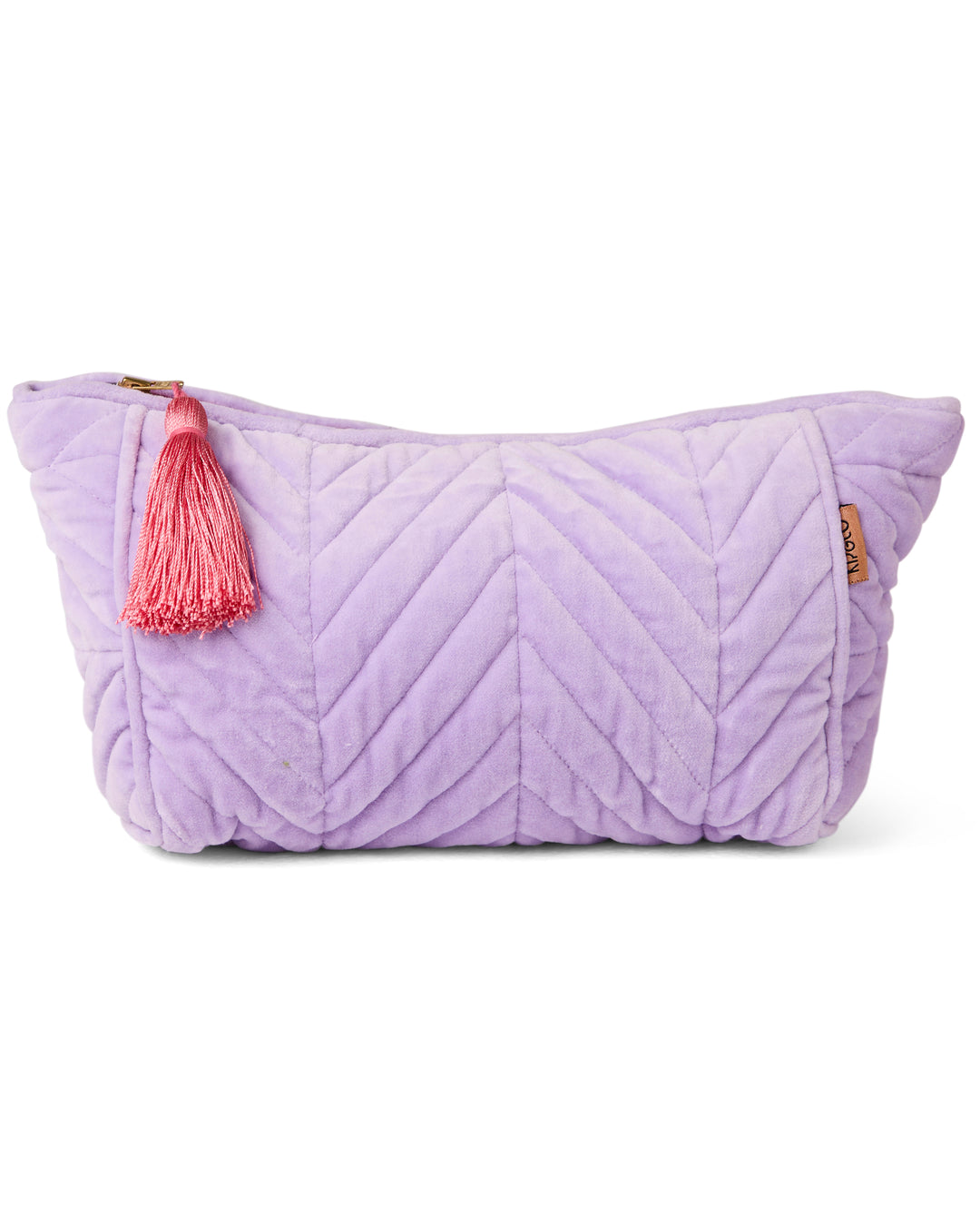 Kip & Co | Lilac Velvet Toiletry Bag | One Size