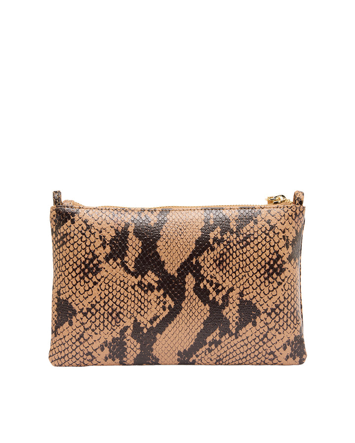 Arlington Milne | Molly Crossbody | Caramel Python
