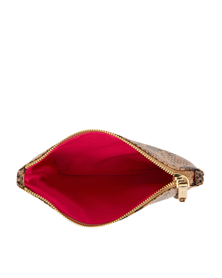 Arlington Milne | Molly Crossbody | Caramel Python