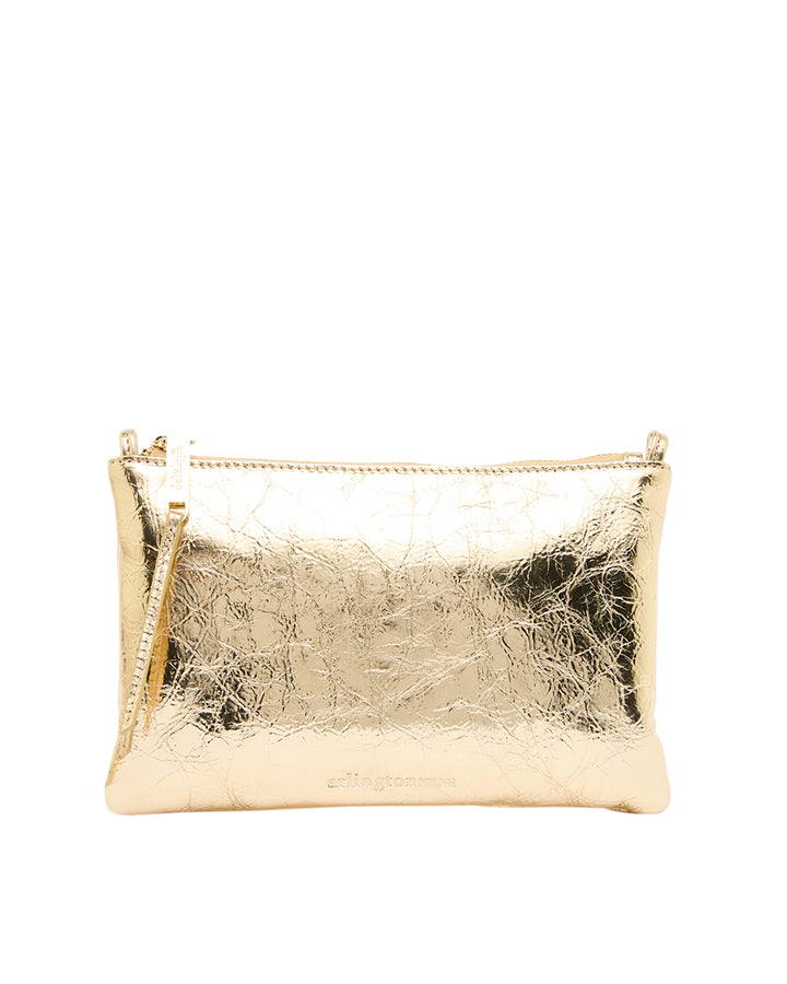 Arlington Milne | Molly Crossbody | Gold Crinkle