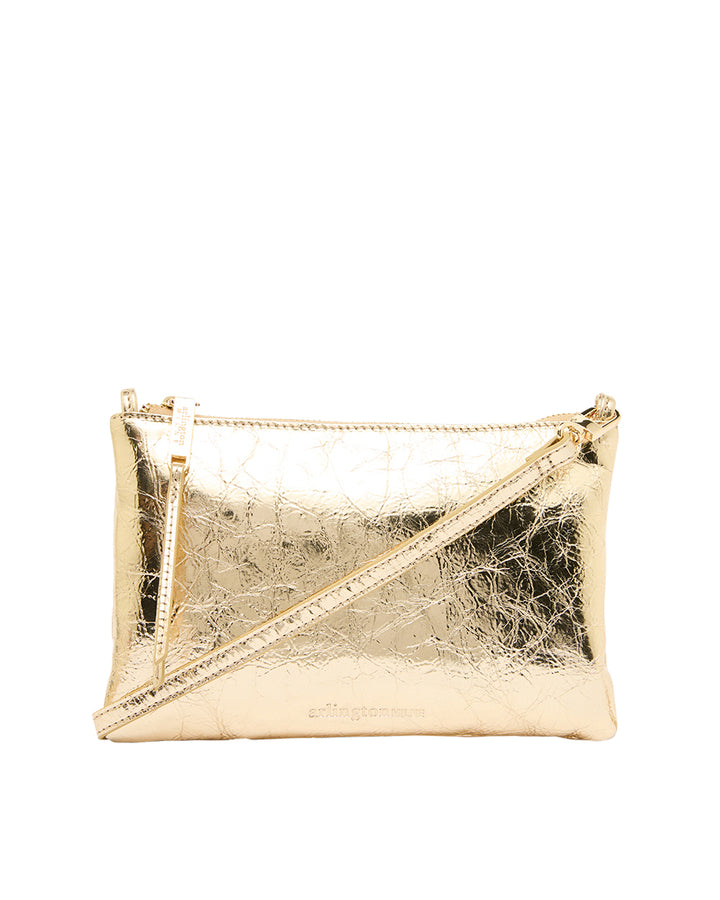 Arlington Milne | Molly Crossbody | Gold Crinkle