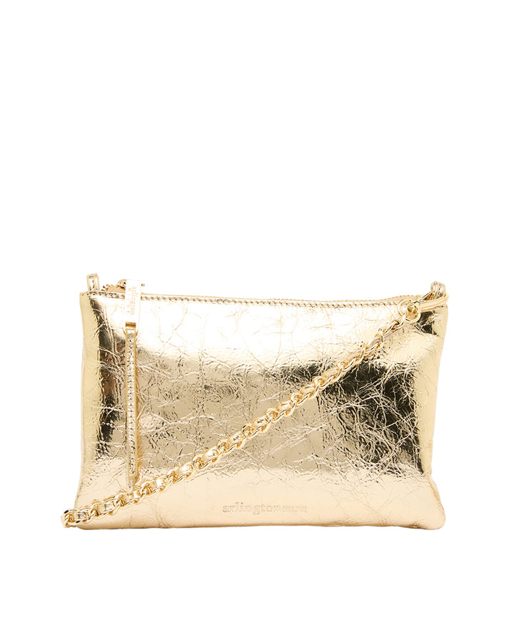 Arlington Milne | Molly Crossbody | Gold Crinkle