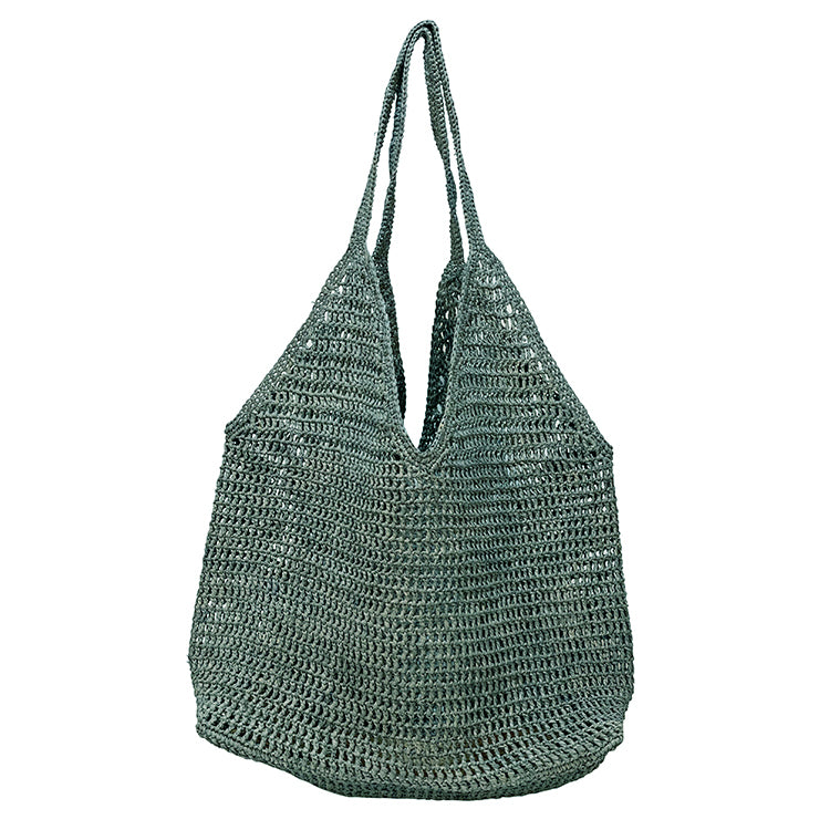 Franka straw outlet ring tote bag